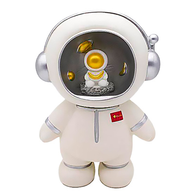 Ночник Копилка Space iLikeGift 118P-010 white 1
